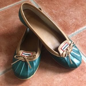 Hunter Waterproof Rain Flats